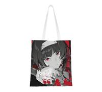 40.6 X 38.0 cm Canvas Totes Hand Shopping Bag With All Role's Print Zenless Zone Zero Impression For Daily Shopping Shoulder Bag