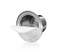 40/60 coperchi in alluminio per capsule di caffè adesivi con materiale resistente alle alte temperature e forti prestazioni di tenuta per capsule di caffè (40 pezzi)