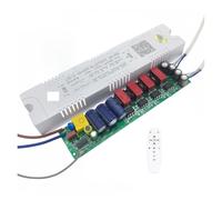 40-60Wx4 Intelligent LED Driver 2.4G Remote & App Control 240mA DC150-200V Ceiling Lamps Chandelier's Power Supply Transformer(Without Remote)