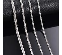 40-75cm 2mm-6mm Corda Catena per Collana/Braccialetto Creazione - Gioielli Caldo