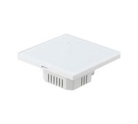 40 A per interruttore scaldabagno intelligente con pannello touch e timer per per controllo app e voce su sistemi elettrici AC110-240V (bianco)