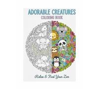 40 Adorable Animals: A Coloring Book for Kids
