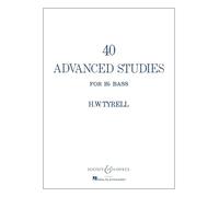 40 Advanced Studies for Bb Bass/Tuba B.c.: Bass Tuba (in Bb).