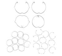 40 anelli elastici per GU10 e MR16 MR11 diametro downlight, anelli a molla per supporto lampadina alogena a LED da 50 mm, diametro 5,2 cm e 4,3 cm, anelli a molla per lampada alogena/portalampada