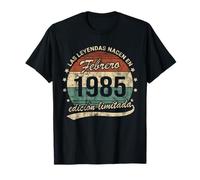 40 Anni Compleanno Le Leggende Nascono Febbraio 1985 Retro Maglietta