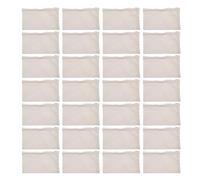 40 astucci in tela con cerniera per matite, trucchi, per fai da te, multiuso, per articoli da toeletta e articoli di cancelleria (beige), Beige