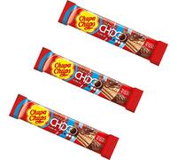 40 BARRETTE CIOCCOLATO LATTE WAFER CHUPA CHUPS CHOCO CRUNCHY MILK CONFETTI 27G