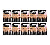 40 batterie DURACELL PLUS 100% extra life pile AA Stilo 1.5V ALKALINE