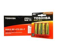 40 BATTERIE STILO R6KG AA toshiba (1 confezione con 10 blister da 4 pile)