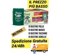 40 Bustine Oasy filettini in salsa per gatti sterilizzati vari gusti carne