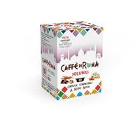 40 capsule CAFFE di ROMA CAPPUCCINO compatibile con Lavazza A Modo Mio - Bevande Solubili - 4 Astucci da 10 -