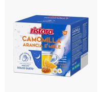 40 Capsule Camomilla Miele e Arancia Dolce Gusto RISTORA
