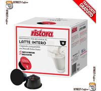 40 Capsule Latte Intero Zuccherato Ristora compatibili Nescafè Dolce Gusto