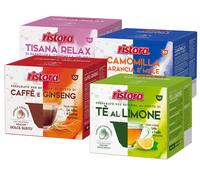 40 Capsule Ristora Nescafé Dolce Gusto - Relax, Tè limone, Ginseng, Camomilla