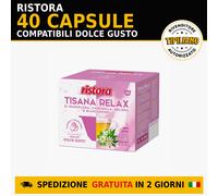 40 Capsule Tisana Relax Ristora compatibili Dolce Gusto