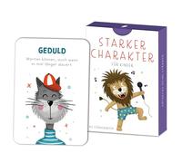 40 carte di forza per bambini - scopri le tue caratteristiche e i tuoi punti di forza - Carte dei personaggi realizzati con amore - Carte per fiducia e consapevolezza - DIN A7