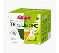 40 CIALDE CAPSULE COMPATIBILI DOLCE GUSTO RISTORA PREPARATO SOLUBILE PER BEVANDA DI TE' A LIMONE