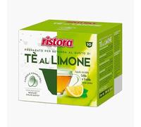 40 CIALDE CAPSULE COMPATIBILI DOLCE GUSTO RISTORA PREPARATO SOLUBILE PER BEVANDA DI TE' A LIMONE