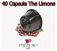 40 Cialde Capsule The Limone Prezioso compatibili Dolce Gusto