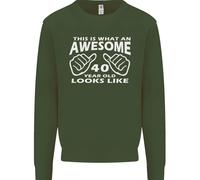 40° Compleanno 40 Anni Questo È Ciò Che È Un Uomo Felpa Maglione
