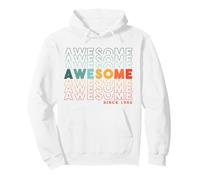 40° Compleanno Awesome Since 1986 Uomo o Donna Vintage Felpa con Cappuccio