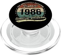 40 Compleanno Awesome Vintage 1986 Uomo o Donna Retro PopSockets PopGrip per MagSafe