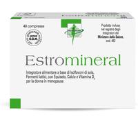 , 40 Compresse, Integratore Menopausa Con Isoflavoni Di Soia, Fermenti Lattici,