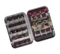 40 confezioni di esche da pesca a mosca] Ami con ali artificiali esche di design