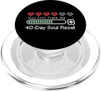 40-Day Soul Reset Mercoledì delle Ceneri Gamer PopSockets PopGrip per MagSafe