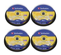 40 DVD+RW Verbatim Matt Silver 4,7GB Riscrivibili AZO 4X Cake - 43488