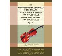 40 Easy Studies for Violoncello in the First Position, Op. 70