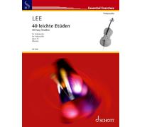 40 Easy Studies, Op. 70: In the First Position: in der ersten Lage. op. 70. Violoncello.