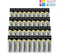 40 Energizer Aa Alkaline Lr6 Batterie 1.5V Industria Mignon Mn1500 Am3 E91 NUOVO