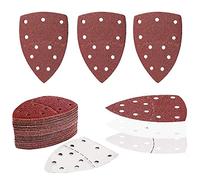 40 fogli abrasivi a 11 fori, 8 pezzi, per levigatrici multilevigatrici Bosch PSM 100A e PSM 200 AES