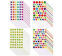 40 Fogli Di Adesivi Laser, Adesivi Glitterati, Adesivi Ricompensa Per Bambini, Adesivi Decorativi, Adesivi Per Album