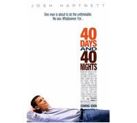 40 Giorni E 40 Notti (2002) Poster Originale Del Film
