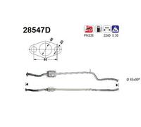 40 KW 54 CV CATALIZZATORE PER Citron Saxo S0, S1 1.5 D