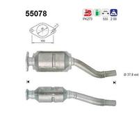 40 KW 54 CV CATALIZZATORE PER Fiat Seicento/600 287 1.1