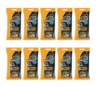 40 lamette BIC FLEX 4 rasoio usa e getta quattro lame lamette barba NUOVE
