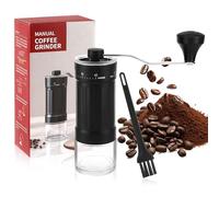 40 Livelli Macinacaffè manuale Esterno Regolabile, Macina Caffè Manuale, Coffee Grinder con Meccanismo Conico in Ceramica Ad Alta Precisione, per Aeropress, Espresso, Pour Over, French Press e Moka