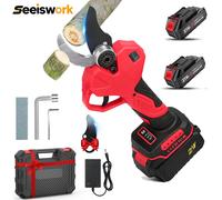 40 MILLIMETRI Cordless Brushless Elettrico Potatura Cesoie Albero Bonsai Potatore Rami Taglierina Strumento di Potere Per 2 PZ 21 V Makita batteria