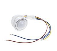 40 mm LED PIR Rilevatore di movimento a infrarossi, interruttore con sensore di movimento con timer