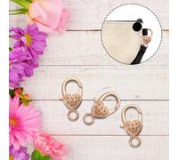 40 Pcs Chiusure Per Collane Ganci Il Cuore Girevole Caspi Di Gioielli Forma