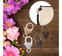 40 Pcs Chiusure Per Collane Ganci Il Cuore Girevole Caspi Di Gioielli Forma