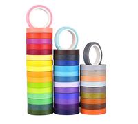 40 Pcs Decorativo Nastro Adesivo Washi Colorato Del Diario