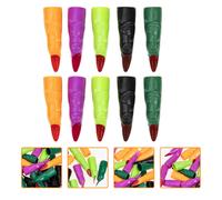 40 Pcs Dita Finte Fai Da Dito Finto Trucchi Halloween Oggetti Scena Per Scherzi