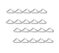 40 Pcs Fibbie Per Trampolino Accessori Elastico Anelli Di Triangolo
