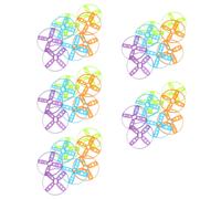 40 Pcs Giocattoli Da Esterno Dischi Volanti All'aperto Sabbino Volante