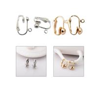 40 PCS Gioielli in Stile Francese Ganci Per Orecchini Clip Orecchie Da Donna