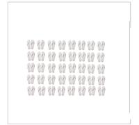 40 pcs infradito bianco matrimonio festa spiaggia giardino piscina mare SPA